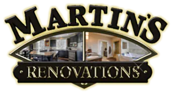 Martin's renovation logo